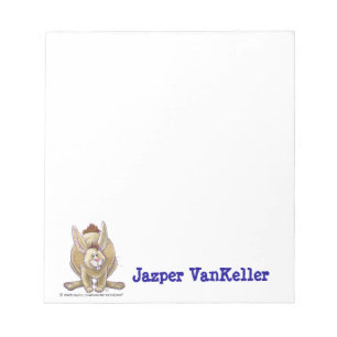 Rabbit Animal Parade Personalized Note Pad