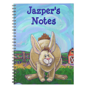 Rabbit Animal Parade writing stuff Notebook