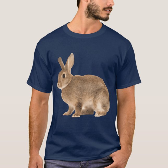 Rabbit Animal Ware Animal Protection funny T-Shirt (Front)