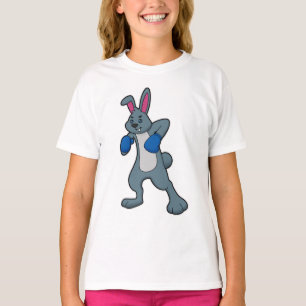Rabbit as Boxer with Boxing gloves T-Shirt
