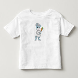 Rabbit as Cook with Carrot Toddler T-shirt