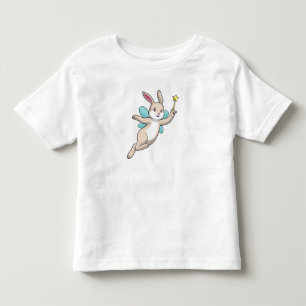 Rabbit as Fairy with Magic wand Toddler T-shirt