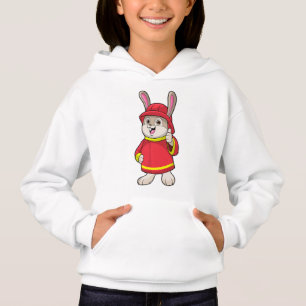 Rabbit as Firefighter with Helmet