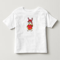 Rabbit as Firefighter with Helmet