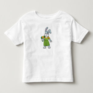Rabbit as Hairdresser with Hairdryer Toddler T-shirt