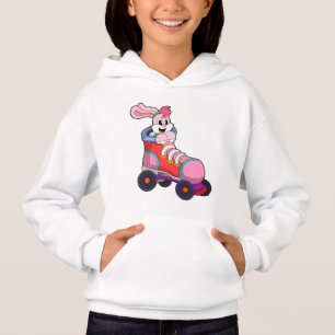 Rabbit as Inline Skater with Inline Skates