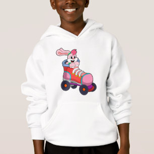 Rabbit as Inline Skater with Inline Skates