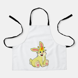 Rabbit as Unicorn Apron
