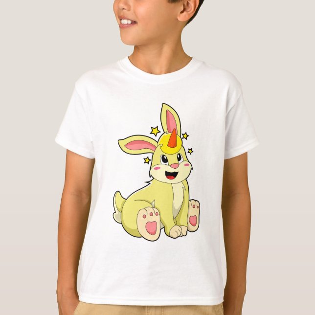 Rabbit as Unicorn T-Shirt (Front)