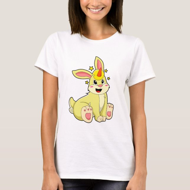 Rabbit as Unicorn T-Shirt (Front)