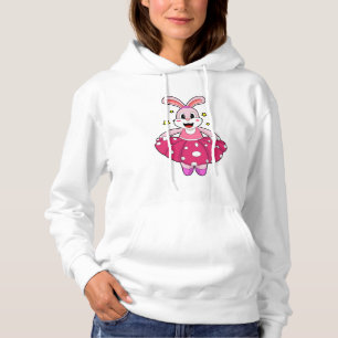 Rabbit at Ballet Dance Hoodie