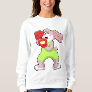 Rabbit at Boxing with Boxing gloves Sweatshirt