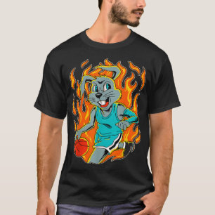 Rabbit Basketball  T-Shirt