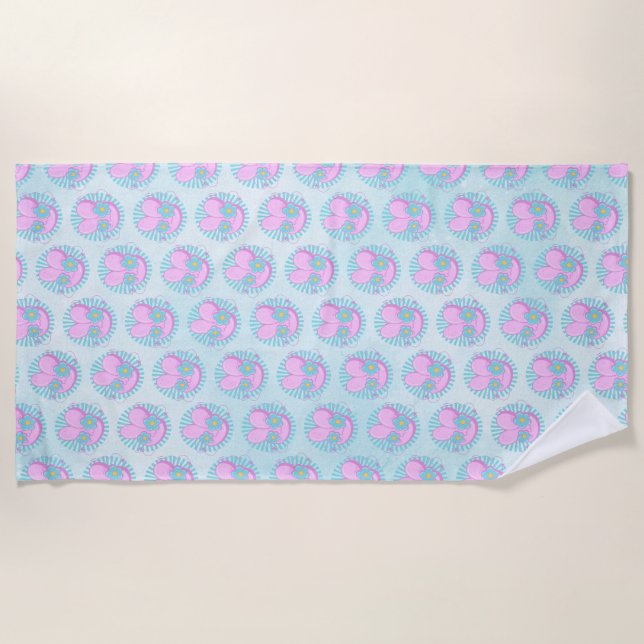 Rabbit Beach Towel (Front)