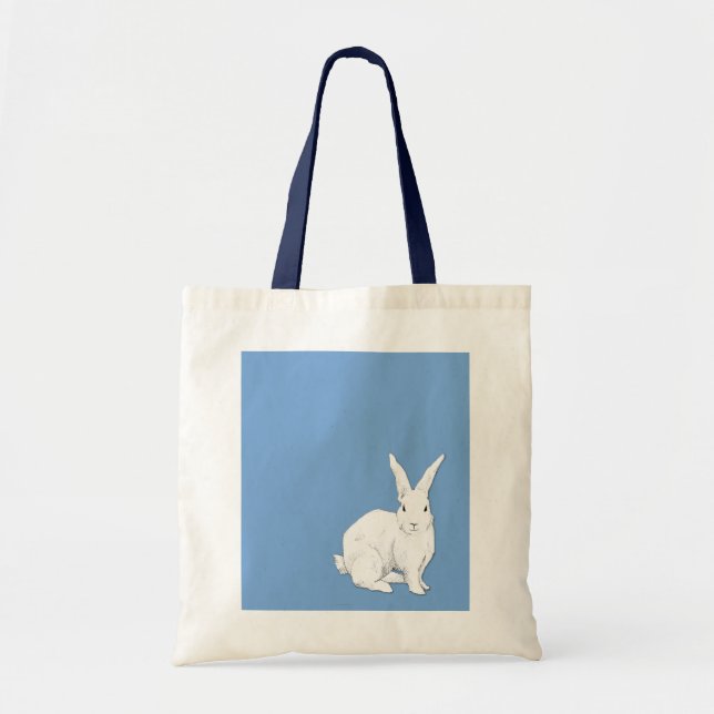 Rabbit blue Bag (Front)