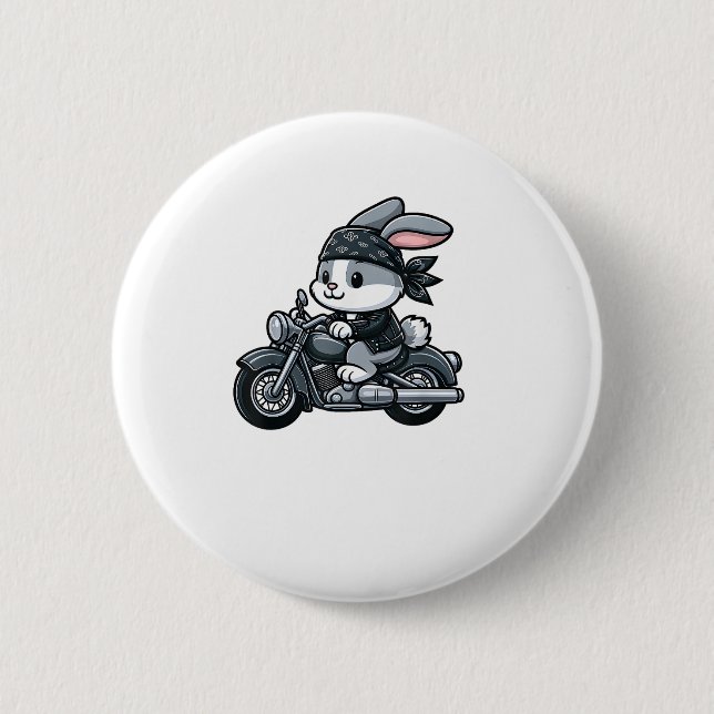 Rabbit Boba Tea Bubble Tea Kawaii Theme Cute Rabbi 2 Inch Round Button (Front)