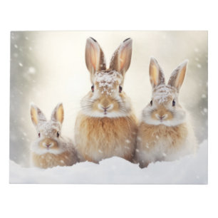 Rabbit Bunny Animal Family Wandering  Notepad