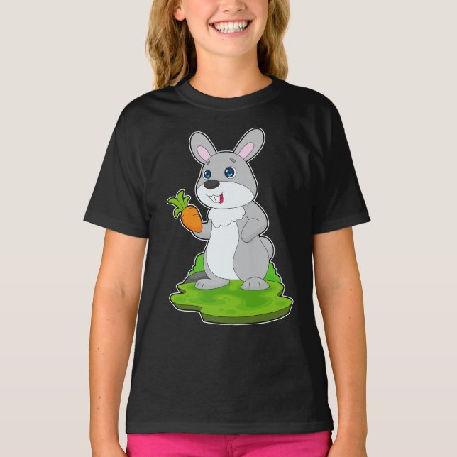 Rabbit Carrot T-Shirt (Front)