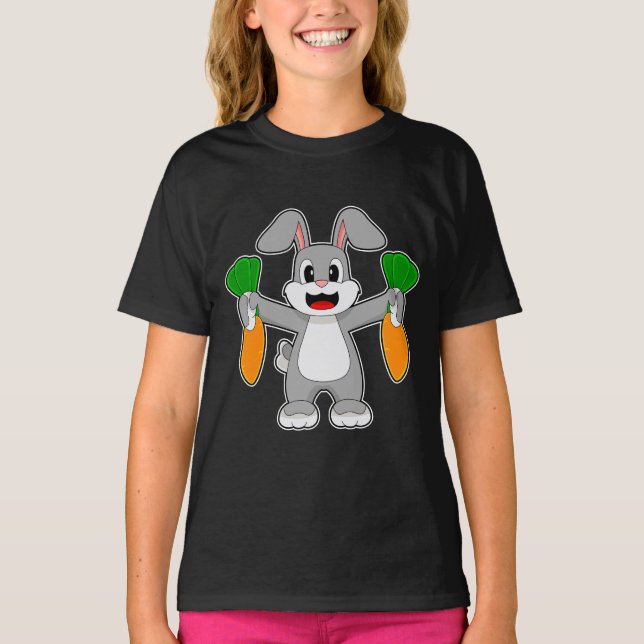 Rabbit Carrots T-Shirt (Front)