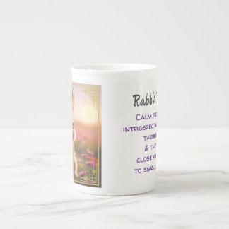 Rabbit - Chinese Zodiac Bone China Mug
