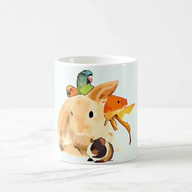 rabbit coffee mug (Center)