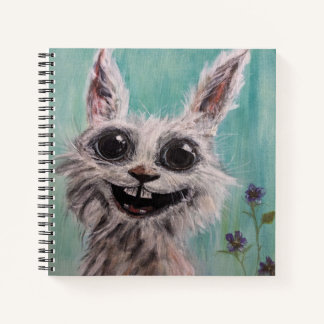 Rabbit Custom 8.5" x 8.5" Spiral Notebook