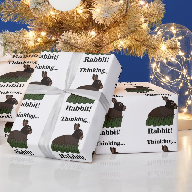 Rabbit Cute Bunny Wrapping Paper (Holidays)