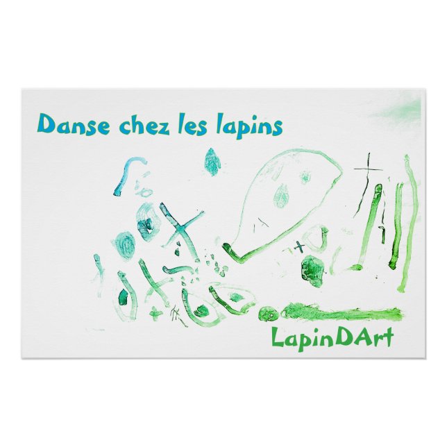 Rabbit dance poster (Front)