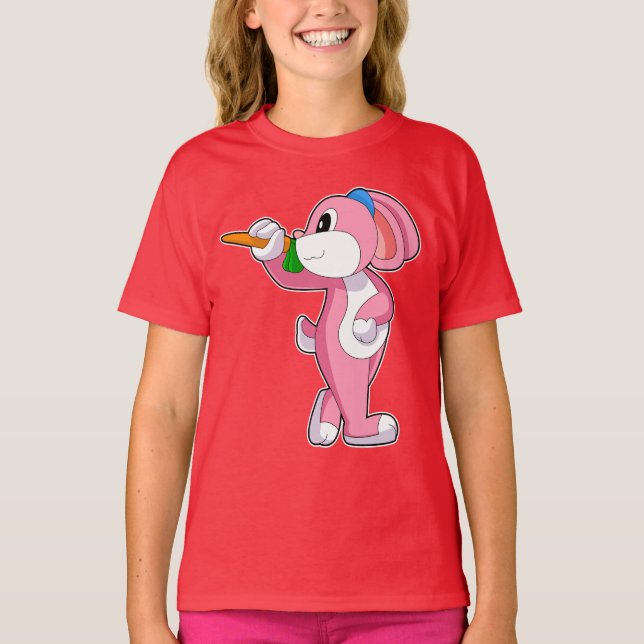 Rabbit Darts Dart T-Shirt (Front)