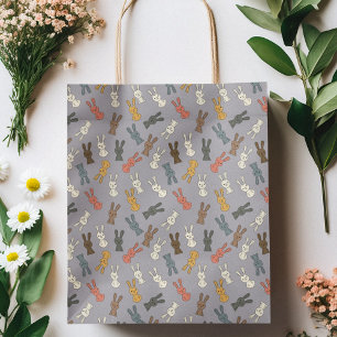 Rabbit Easter Bunny Cartoon Wine Gift Bag