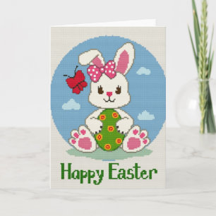 Rabbit Easter Celebration Card