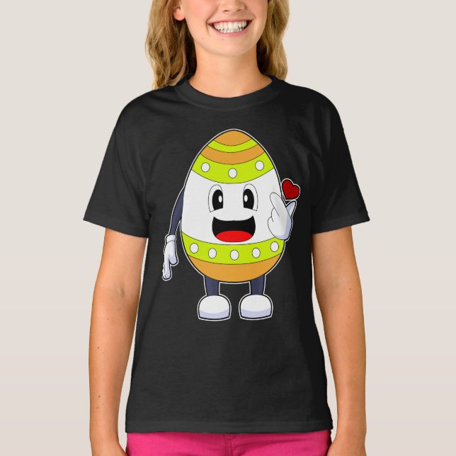 Rabbit Easter Easter egg T-Shirt (Front)