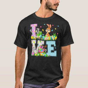 Rabbit Easter Egg Hunt Funny Love Rabbit Easter Su T-Shirt