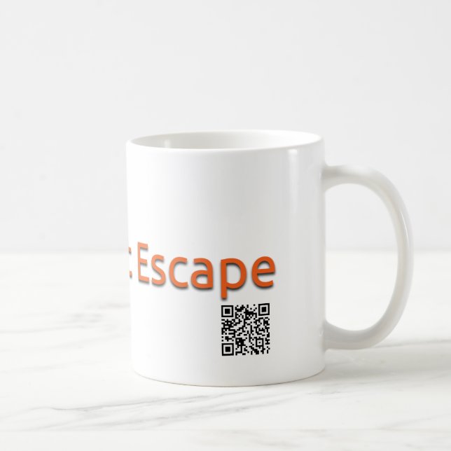 Rabbit Escape mug (white) (Right)