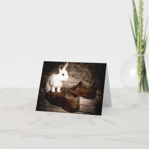 Rabbit Father's Day Card