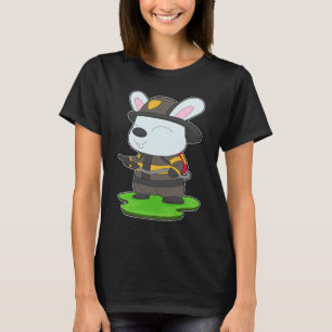 Rabbit Firefighter Fire extinguisher Fire departme T-Shirt