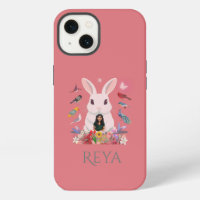 Rabbit, Flowers & Birds Personalized Design