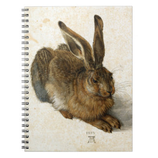 Rabbit, Hare by Durer Vintage Nature Art, 1502 Not Notebook