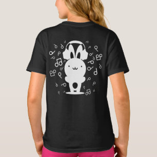Rabbit_Headphones T-Shirt