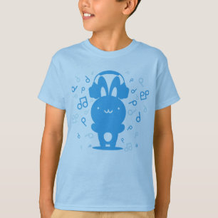 Rabbit_Headphones T-Shirt