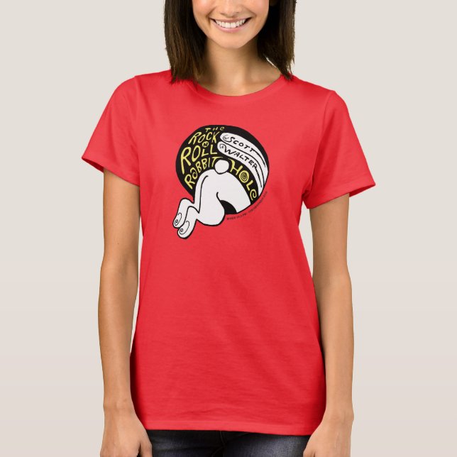 Rabbit Hole logo t-shirt (Front)