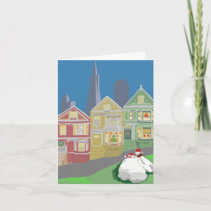 Rabbit Holiday Card - San Francisco