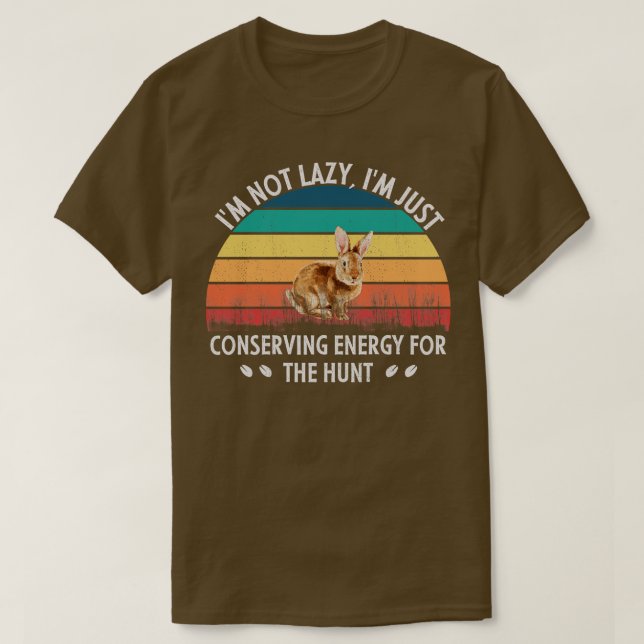 Rabbit hunting T-Shirt (Design Front)
