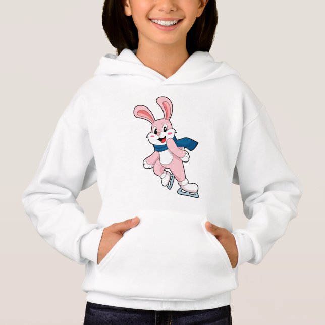 Rabbit Ice skating Ice skates (Front)