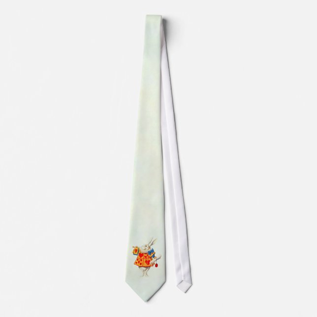 Rabbit in Alice in Wonderland ~ Tie / Necktie (Front)