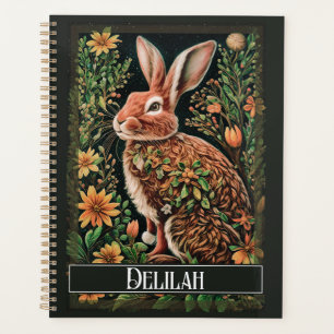 Rabbit in Enchanted Meadow Planner