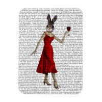 Rabbit in Red Dress