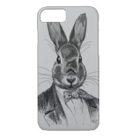 Rabbit In Suit Portrait