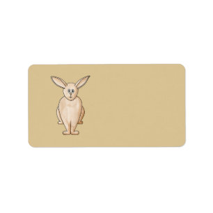 Rabbit. Label
