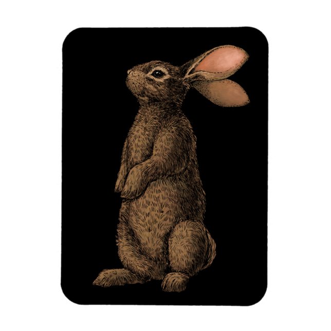 Rabbit Magnet (Vertical)